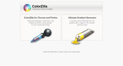 Desktop Screenshot of colorzilla.com